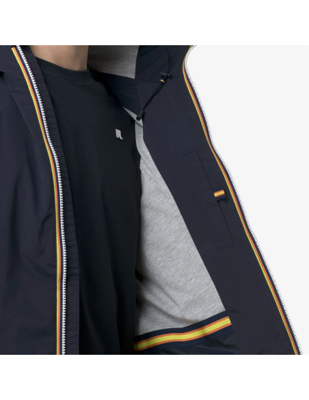 K-Way - Giubbino Uomo Jack Stretch Nylon Jersey Blu Scuro Prezzo 180,00