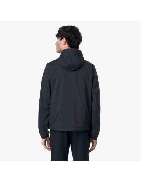 K-Way - Giubbino Uomo Jack Stretch Nylon Jersey Blu Scuro Prezzo 180,00