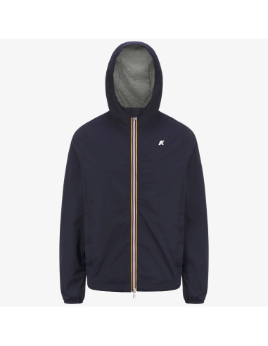 K-Way - Giubbino Uomo Jack Stretch Nylon Jersey Blu Scuro Prezzo 180,00