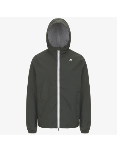 K-Way - Giubbino Uomo Jack Stretch Nylon Jersey Verde Militare Prezzo 180,00