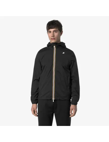 K-Way - Giubbino Uomo Jack Stretch Nylon Jersey Nero Prezzo 180,00