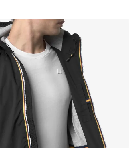 K-Way - Giubbino Uomo Jack Stretch Nylon Jersey Nero Prezzo 180,00