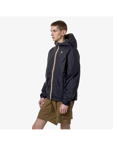 K-Way - Giubbino Uomo Jake Plus Double Blu Scuro / Verde Militare Prezzo 200,00