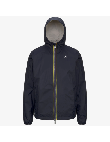 K-Way - Giubbino Uomo Jake Plus Double Blu Scuro / Stone Prezzo 200,00