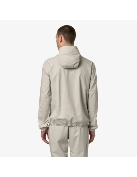 K-Way - Giubbino Uomo Jack Stretch Dot Nylon Stretch Stone Prezzo 170,00