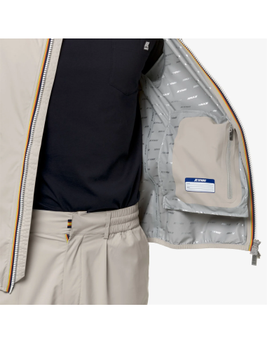 K-Way - Giubbino Uomo Jack Stretch Dot Nylon Stretch Stone Prezzo 170,00