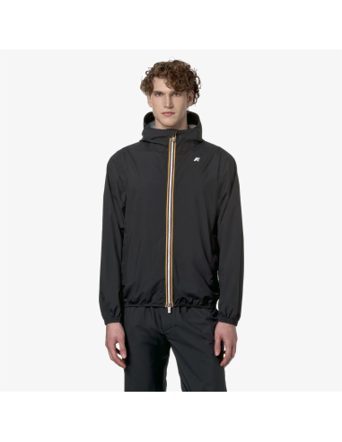 K-Way - Giubbino Uomo Jack Stretch Dot Nylon Stretch Nero Prezzo 170,00