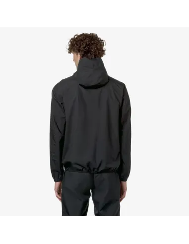 K-Way - Giubbino Uomo Jack Stretch Dot Nylon Stretch Nero Prezzo 170,00