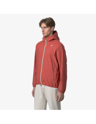 K-Way - Giubbino Uomo Jack Stretch Dot Nylon Stretch Mattone Prezzo 170,00