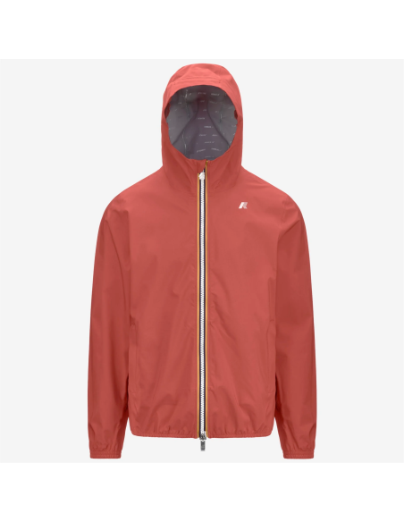 K-Way - Giubbino Uomo Jack Stretch Dot Nylon Stretch Mattone Prezzo 170,00