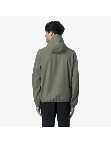 K-Way - Giubbino Uomo Jack Stretch Dot Nylon Stretch Verde Militare Tenue Prezzo 170,00