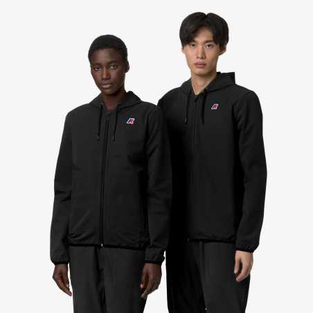 K-Way - Felpa Giubbino Unisex Jourdain Nero Prezzo 130,00