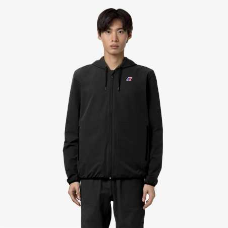 K-Way - Felpa Giubbino Unisex Jourdain Nero Prezzo 130,00