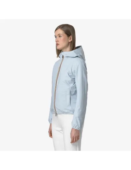 K-Way - Giubbino Donna Lily Stretch Celeste Polvere Prezzo 170,00