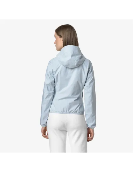 K-Way - Giubbino Donna Lily Stretch Celeste Polvere Prezzo 170,00