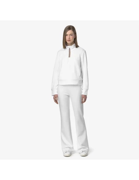 K-Way - Pantalone Donna Jenny Light Spacer Bianco Prezzo 120,00