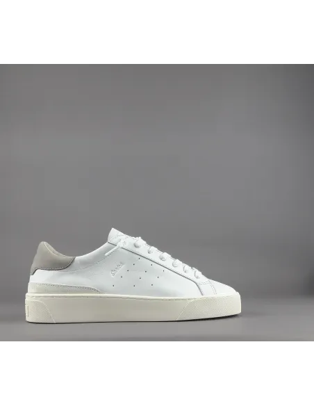 D.A.T.E. - Sneakers Sonica Uomo Pelle Bianco Prezzo 190,00