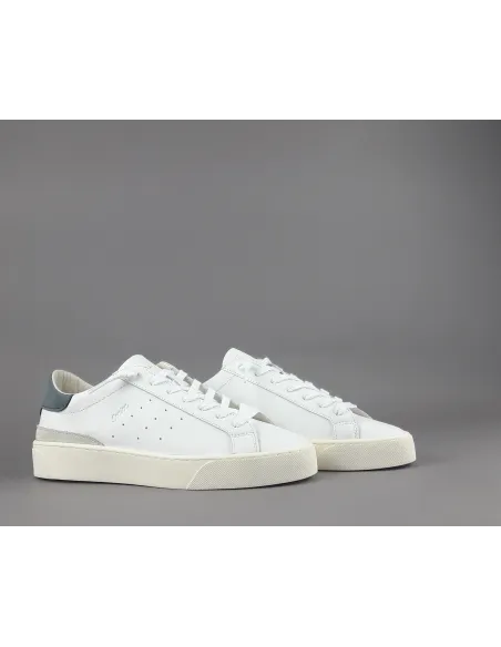 D.A.T.E. - Sneakers Sonica Uomo Pelle Bianco Prezzo 190,00