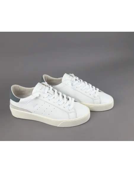 D.A.T.E. - Sneakers Sonica Uomo Pelle Bianco Prezzo 190,00
