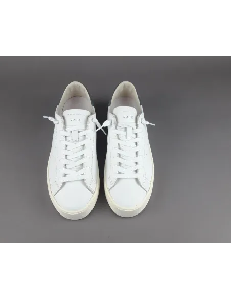 D.A.T.E. - Sneakers Sonica Uomo Pelle Bianco Prezzo 190,00