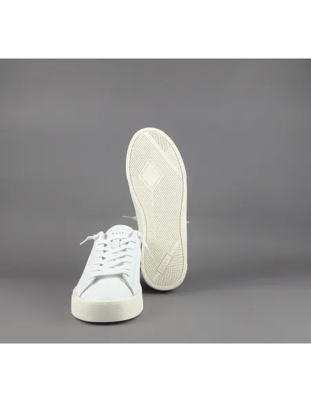 D.A.T.E. - Sneakers Sonica Uomo Pelle Bianco Prezzo 190,00