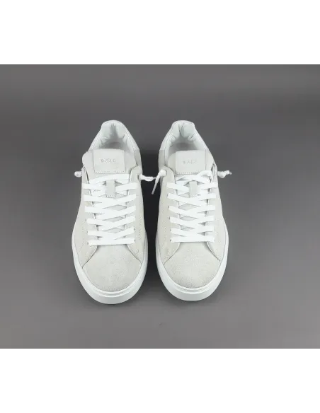 D.A.T.E. - Sneakers Levante Uomo Camoscio Bianco Opaco Prezzo 190,00