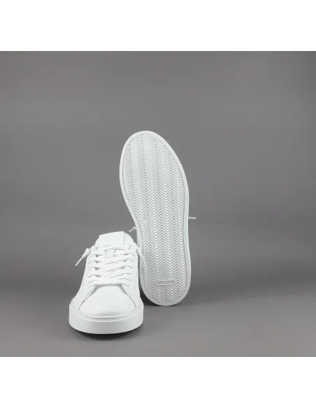 D.A.T.E. - Sneakers Levante Uomo Pelle Bianco Prezzo 190,00