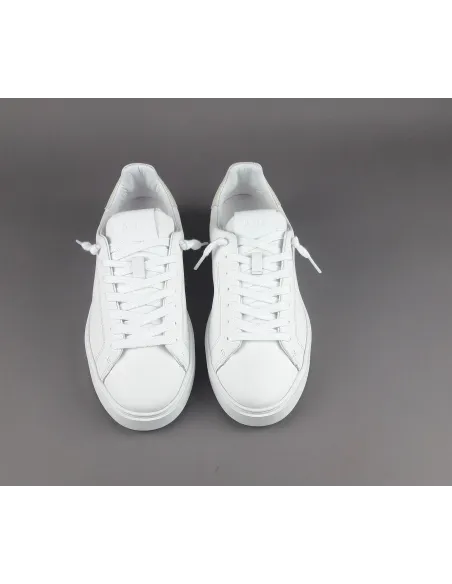D.A.T.E. - Sneakers Levante Uomo Pelle Bianco Prezzo 190,00