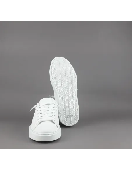 D.A.T.E. - Sneakers Levante Uomo Pelle Bianco Prezzo 190,00