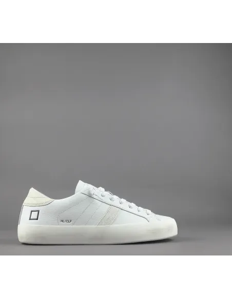 D.A.T.E. - Sneakers Hill Low Uomo Pelle Bianco Prezzo 170,00