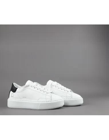 D.A.T.E. - Sneakers Sfera Donna Pelle Bianco Prezzo 180,00