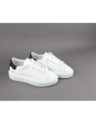 D.A.T.E. - Sneakers Sfera Donna Pelle Bianco Prezzo 180,00