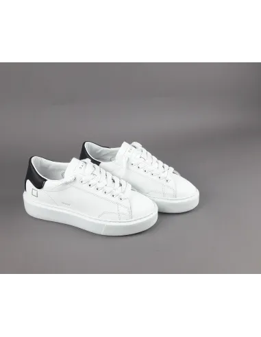 D.A.T.E. - Sneakers Sfera Donna Pelle Bianco Prezzo 180,00