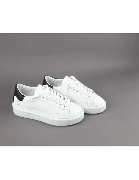 D.A.T.E. - Sneakers Sfera Donna Pelle Bianco Prezzo 180,00