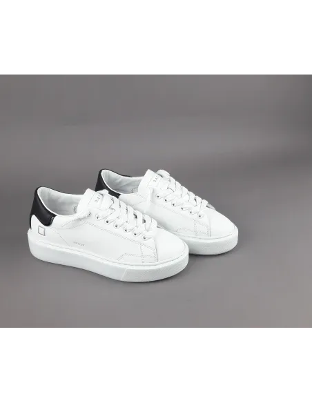 D.A.T.E. - Sneakers Sfera Donna Pelle Bianco Prezzo 180,00