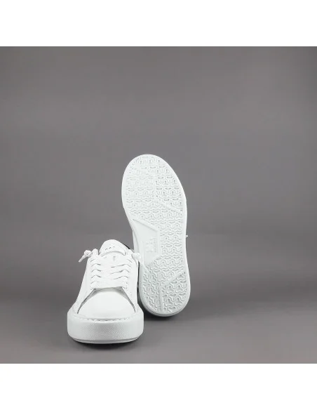 D.A.T.E. - Sneakers Sfera Donna Pelle Bianco Prezzo 180,00