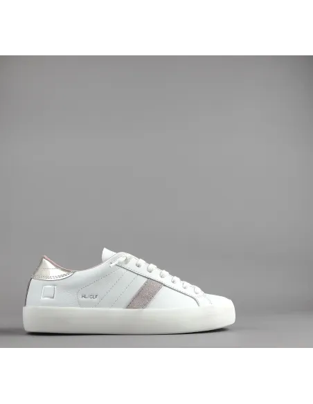 D.A.T.E. - Sneakers Hill Low Donna Pelle Bianco Prezzo 165,00