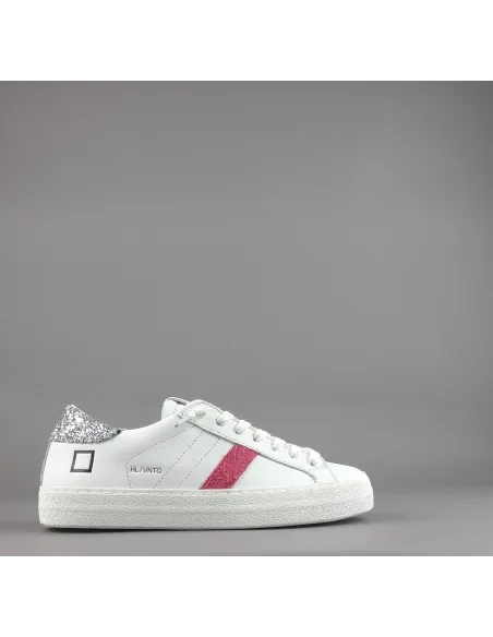 D.A.T.E. - Sneakers Hill Low Vintage Donna Pelle Bianco Prezzo 170,00