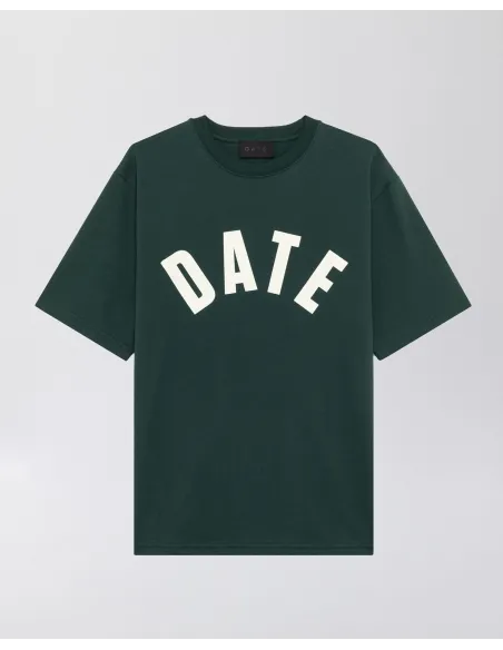 D.A.T.E. - T-Shirt Baseball Uomo Verde Scuro Prezzo 60,00