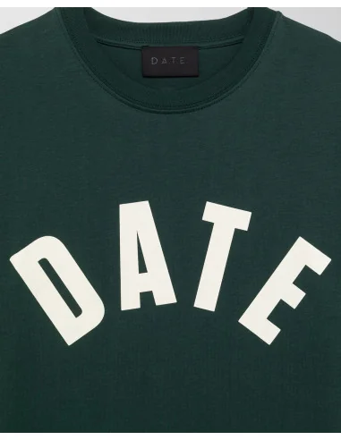 D.A.T.E. - T-Shirt Baseball Uomo Verde Scuro Prezzo 60,00