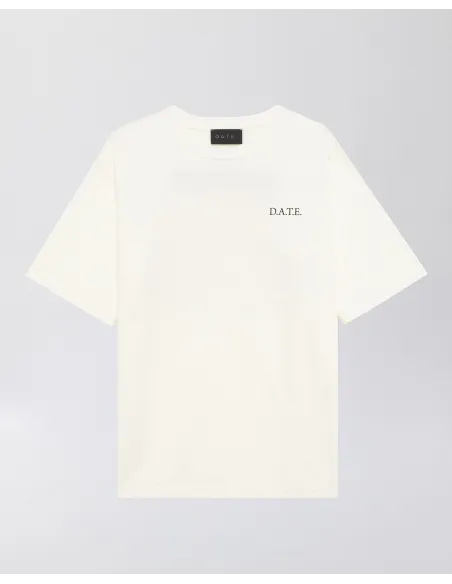 D.A.T.E. - T-Shirt Garden Uomo Bianco Opaco Prezzo 75,00