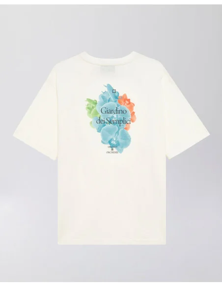 D.A.T.E. - T-Shirt Garden Uomo Bianco Opaco Prezzo 75,00