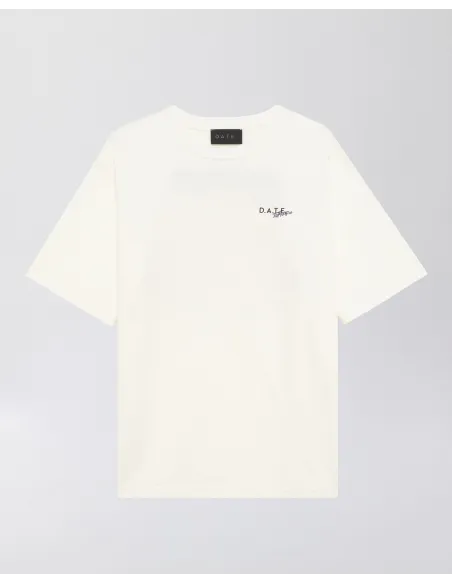 D.A.T.E. - T-Shirt Torneo Uomo Bianco Opaco Prezzo 70,00