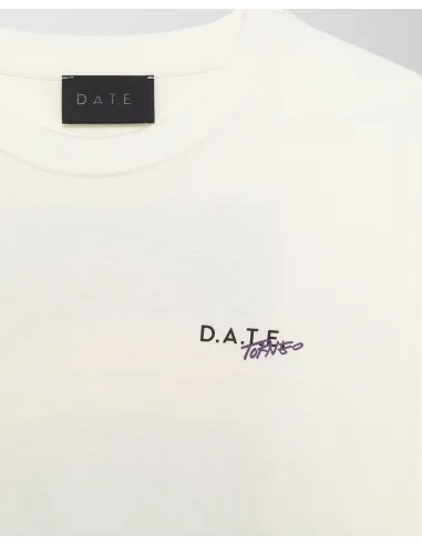 D.A.T.E. - T-Shirt Torneo Uomo Bianco Opaco Prezzo 70,00