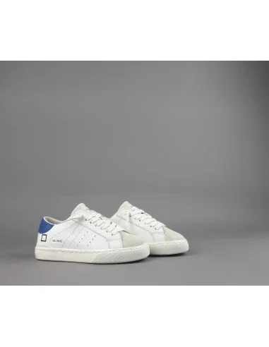 D.A.T.E. - Sneakers Hill Low Vintage Junior Pelle Bianco Prezzo 145,00