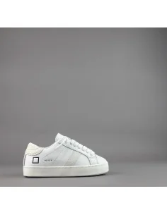 D.A.T.E. - Sneakers Hill Low Calf Junior Pelle Bianco Prezzo 145,00