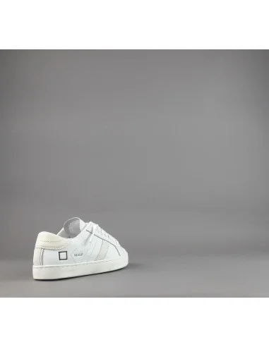 D.A.T.E. - Sneakers Hill Low Calf Junior Pelle Bianco Prezzo 145,00