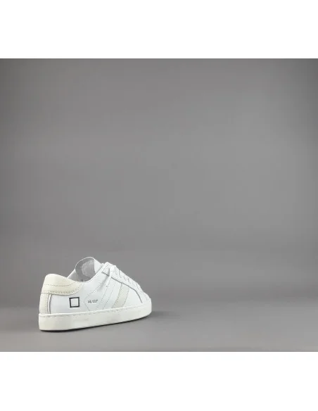 D.A.T.E. - Sneakers Hill Low Calf Junior Pelle Bianco Prezzo 145,00