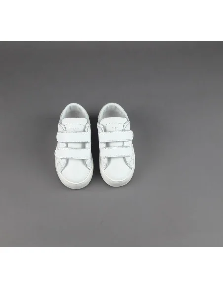 D.A.T.E. - Sneakers Hill Low Calf Baby Pelle Bianco Prezzo 135,00