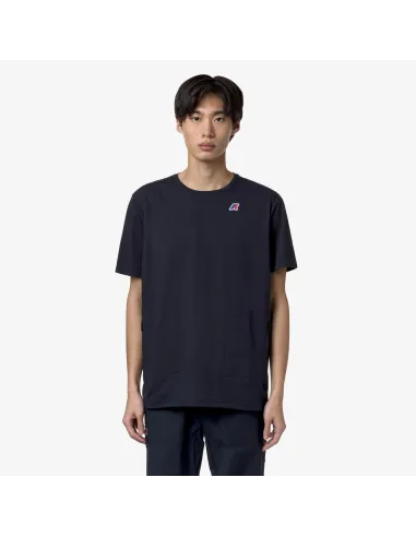K-Way - T-Shirt Uomo Seril Blu Scuro Prezzo 75,00